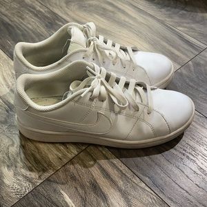 White Leather Nikes